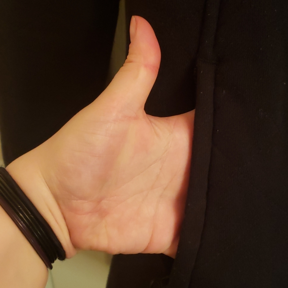 North Face Black Fleece Lined Jacket Small - Picture 5 of 7